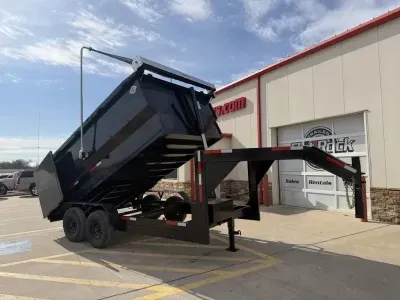 2026 US Built 14K - 7' X 14' GN 3 Stage Telescoping Dump W/ 48 I