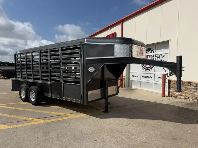 new Stock / Stock Combo Trailers Calico Trailers  for sale, in Hewitt, TX image-0