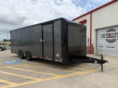 2026 Cargo Craft 8.5' X 24' Enclosed Auto Hauler - Driver Escape Do 