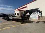 2025 Horizon 102 X 24 HEH Gooseneck With 10K Axles - BLACK 