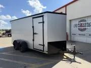 2026 H&S Trailers 7' X 14'  V-Nose Cargo W/ Screwless Exterior 