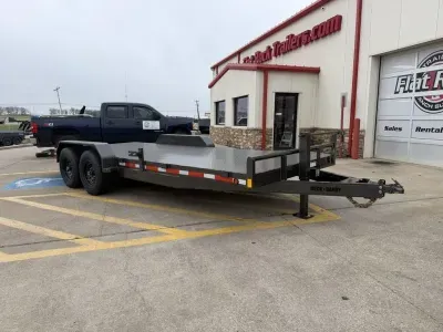 2026 Buck Dandy 14K 20' Steel Deck Equipment Hauler W/ 2' Dovetail 