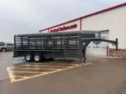 2026 Calico Trailers 20' X 6' X 6' 6 In Ranch King GN Stock Trailer 