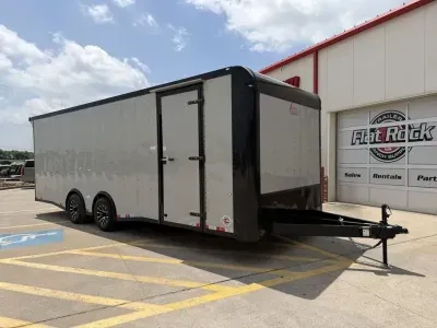 2026 Cargo Craft 8.5' X 24' Enclosed Auto Hauler - Driver Escape Do 