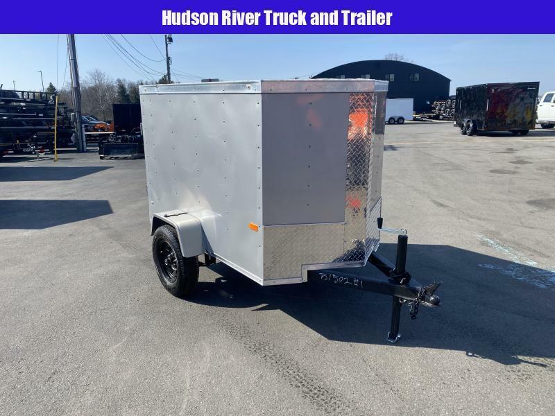 2023 ROCK SOLID 4X6 SINGLE AXLE ENCLOSED CARGO TRAILER Hudson River Truck and Trailer