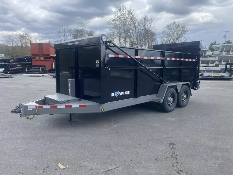 2026 BWISE 7X16 TANDEM AXLE DUMP TRAILER *ULTIMATE DUMP, INCLUDES TARP