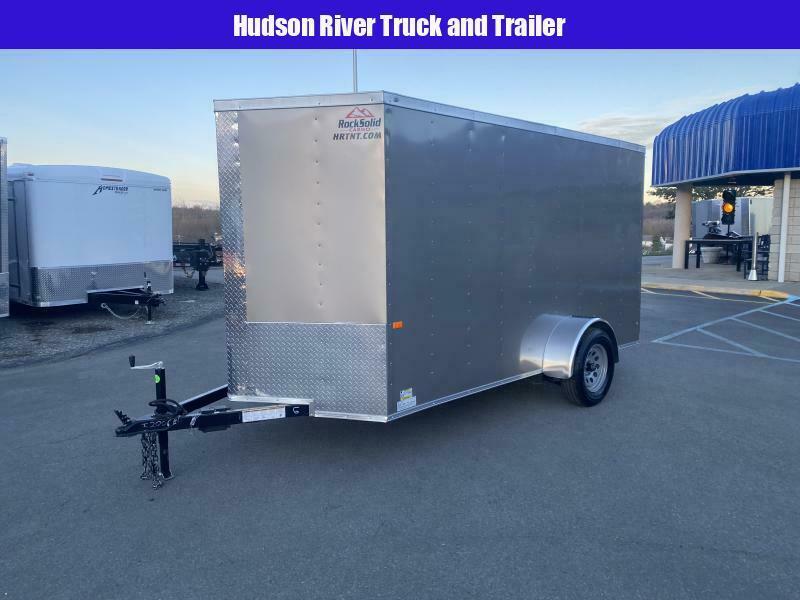 2024 ROCK SOLID 6X12 SINGLE AXLE ENCLOSED CARGO TRAILER Hudson River Truck and Trailer