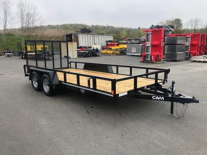 2023 Cam Superline 7x16 Utility/Landscape Trailer Hudson River Truck