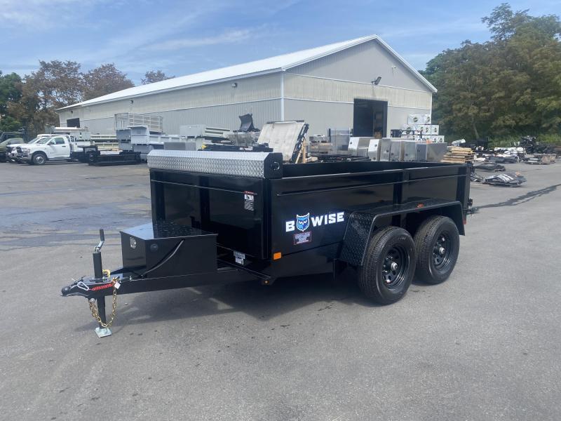 BWISE 2022 6' x 10' TANDEM AXLE LOW PROFILE DUMP TRAILER 9990 LB BWISE 2022 6' x 10' TANDEM AXLE LOW PROFILE DUMP TRAILER 9990 LB