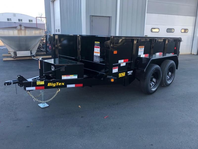 BIGTEX 2022 6' x 10' TANDEM AXLE BLACK DUMP TRAILER BIGTEX 2022 6' x 10' TANDEM AXLE BLACK DUMP TRAILER
