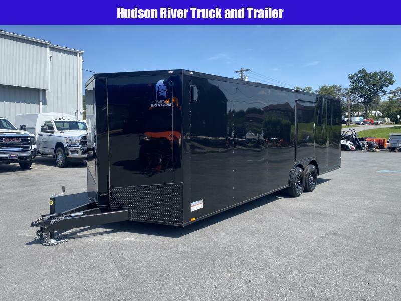 2024 SPARTAN 8.5x24 TANDEM AXLE ENCLOSED CARGO TRAILER 5200 AXLES, D/S ESCAPE DOOR, POLYCORE
