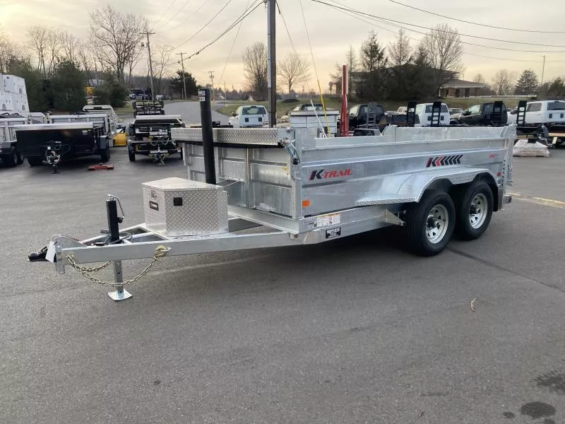 2026 KTRAIL 6X12 TANDEM AXLE DUMP TRAILER