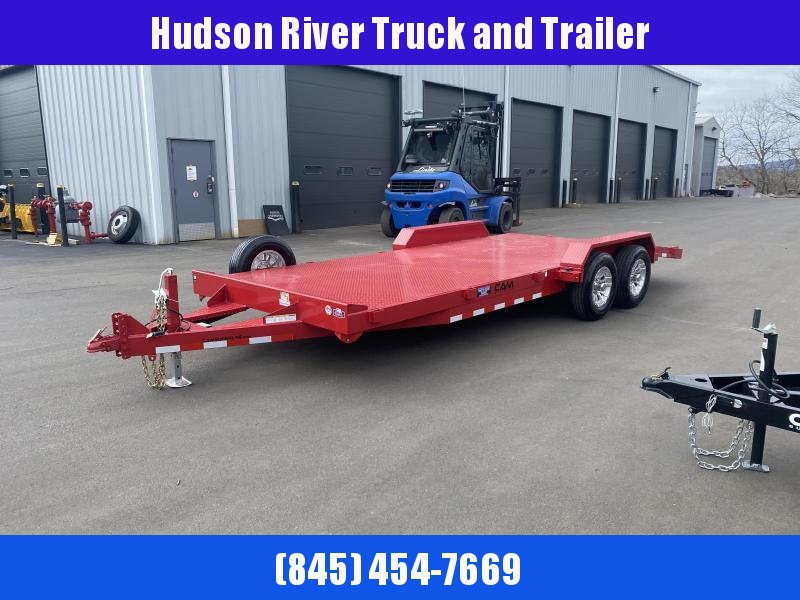 2022 Cam Superline P5CAM20CHS 7X20 RED (5 Ton Car Hauler Trailer 20FT Deck) Equipment Trailer 2022 Cam Superline P5CAM20CHS 7X20 RED (5 Ton Car Hauler Trailer 20FT Deck) Equipment Trailer