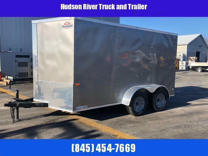 2024 ROCK SOLID CARGO 7X12 TACARGO/ ENCLOSED TRAILER3500 LB Hudson