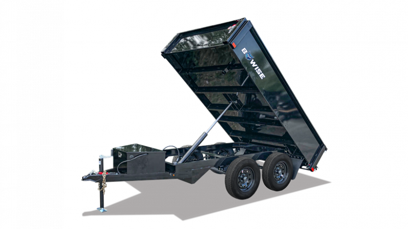 2023 BWISE 6x10 Deckover Dump Trailer **TARP INCLUDED** 2023 BWISE 6x10 Deckover Dump Trailer **TARP INCLUDED**