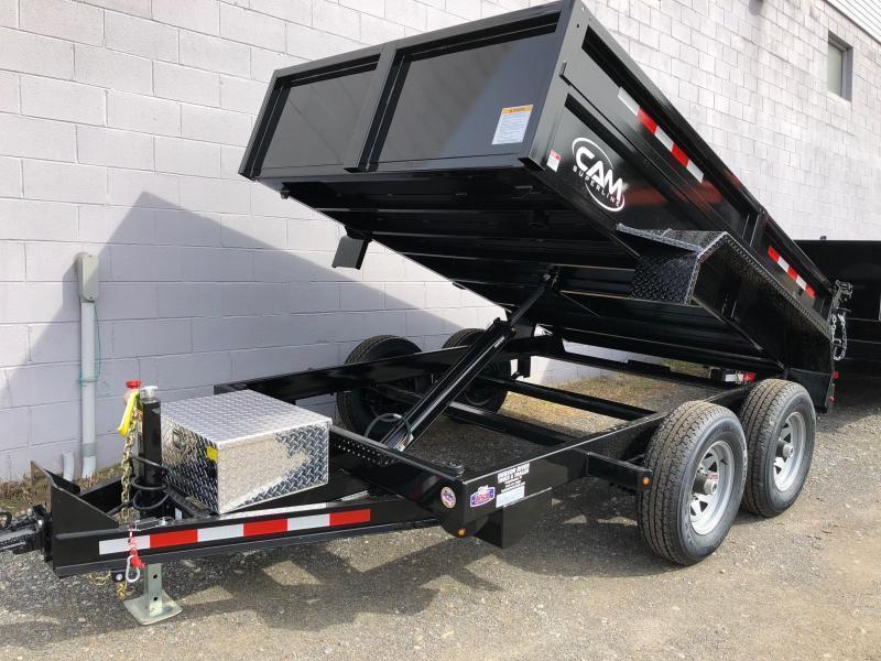 CAM 2022 5-TON 6' x 10' LOW PROFILE DUMP TRAILER CAM 2022 5-TON 6' x 10' LOW PROFILE DUMP TRAILER