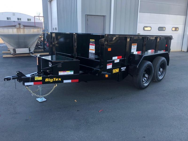BIGTEX 2021 6' x 10' TANDEM AXLE BLACK DUMP TRAILER W/ TARP BIGTEX 2021 6' x 10' TANDEM AXLE BLACK DUMP TRAILER W/ TARP
