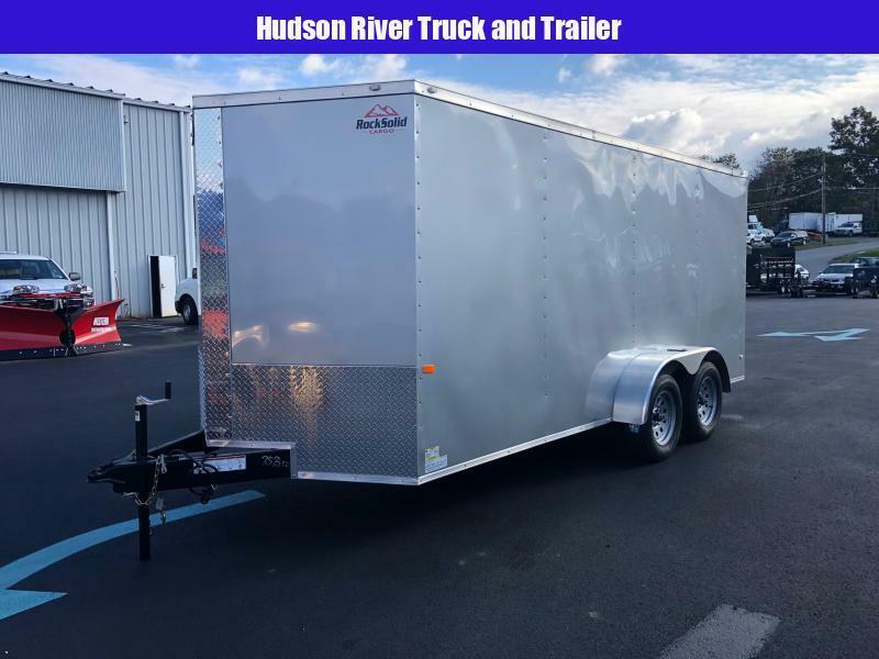 2024 ROCK SOLID 7X16 TANDEM AXLE ENCLOSED CARGO TRAILER Hudson River Truck and Trailer