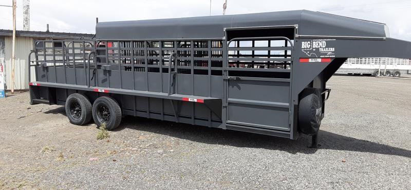 2021 Big Bend Stock Trailer w/3/4 top Horse Trailer 2021 Big Bend Stock Trailer w/3/4 top Horse Trailer