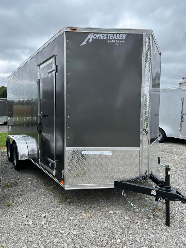 2022 7X16 Homesteader intrepid Enclosed Cargo Trailer 2022 7X16 Homesteader intrepid Enclosed Cargo Trailer