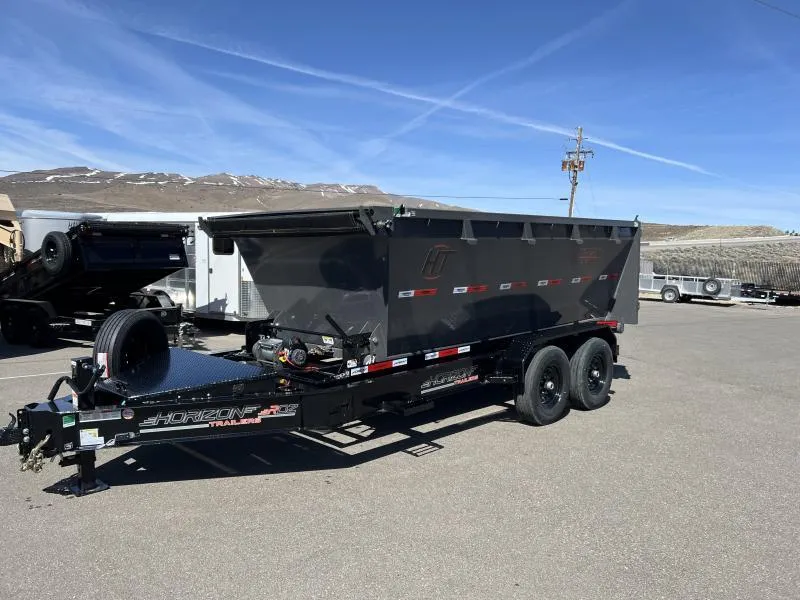 2023 Horizon Trailers 14 Bumper Pull Roll Off Trailer