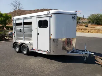 2027 Maverick Trailers 2-Horse Highside