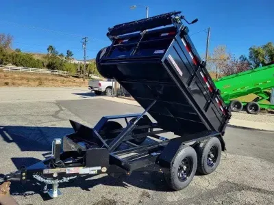 2026 Iron Panther 5x8 10K Dump 2ft