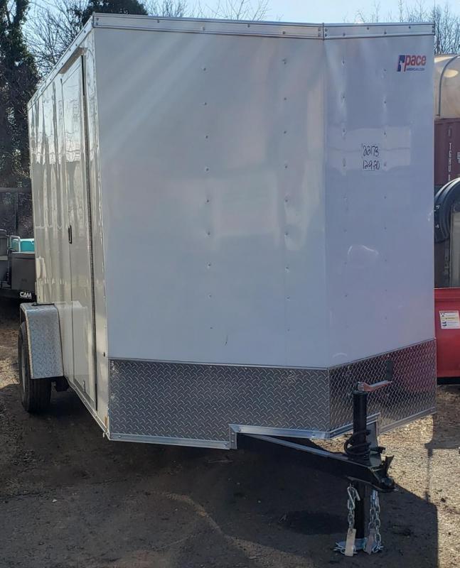 2022 Pace American 6 X 12 Outback Deluxe Light Duty Cargo Trailer 2022 Pace American 6 X 12 Outback Deluxe Light Duty Cargo Trailer