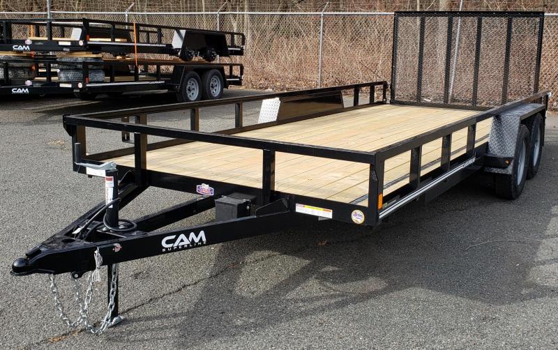 2020 Cam Superline 7 X 18 Tube Top CAM Utility 7K Tandem 2020 Cam Superline 7 X 18 Tube Top CAM Utility 7K Tandem