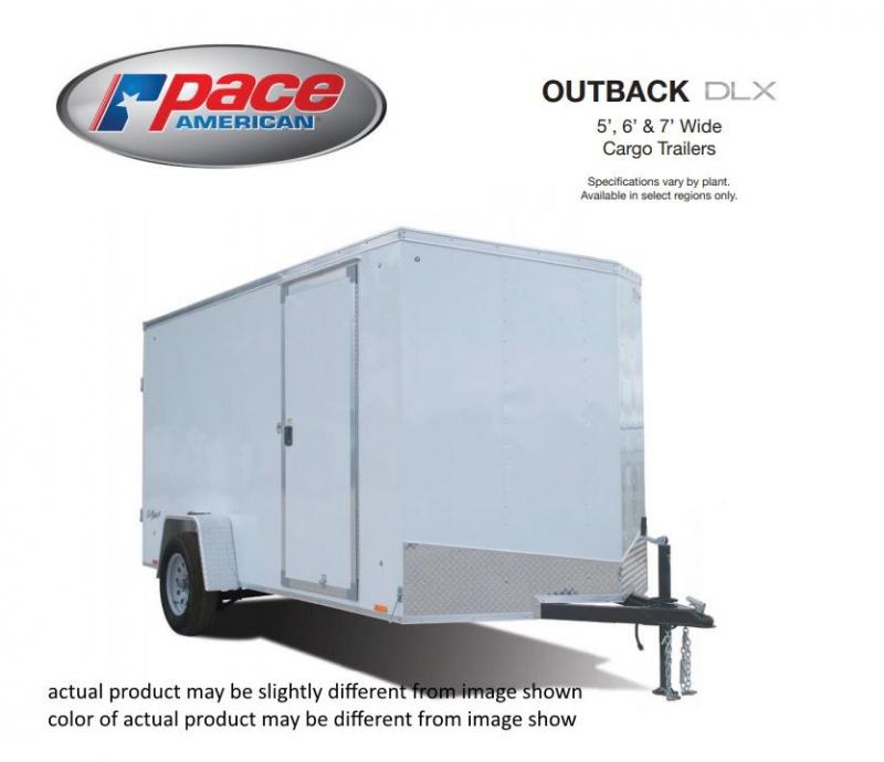 2020 Pace American 6 X 12 Outback Round Top Cargo DLX 2020 Pace American 6 X 12 Outback Round Top Cargo DLX