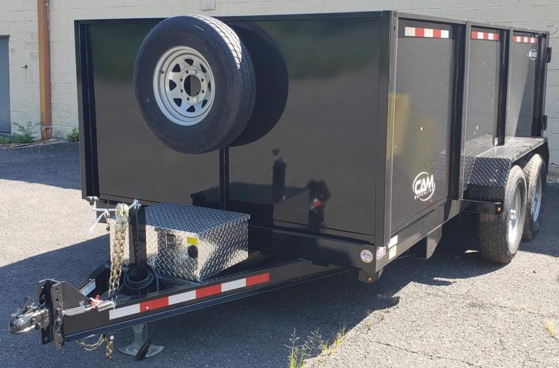 2020 Cam Superline 6.8 X 14 Advantage Series Heavy Duty Low-Profile Dump Trailer 2020 Cam Superline 6.8 X 14 Advantage Series Heavy Duty Low-Profile Dump Trailer