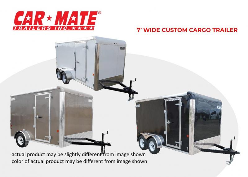 2021 Car Mate 7 X 14 7' Wide Custom Cargo Trailer 2021 Car Mate 7 X 14 7' Wide Custom Cargo Trailer