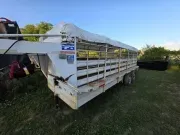 used Stock / Stock Combo Trailers Gooseneck  for sale, in Fayetteville, TN Thumbnail 3