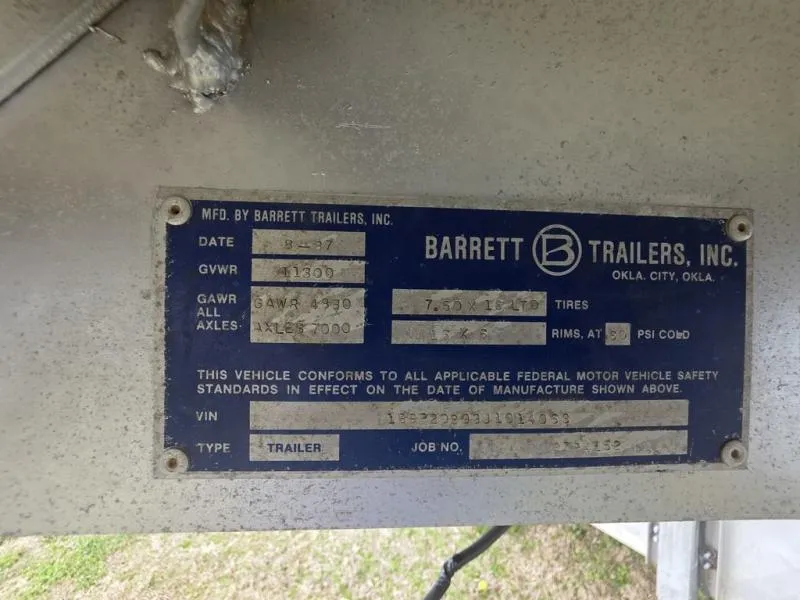 1987 Barrett