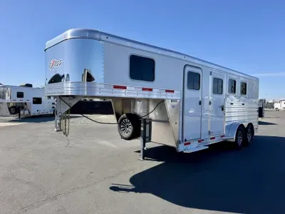 2027 Exiss Trailers 7300 GN 3 Horse Trailer