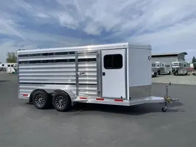 2026 Exiss Trailers Exhibitor Mini 615A Stock Combo with Pens Trailer