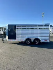 new Stock / Stock Combo Trailers Exiss Trailers  for sale, in Galt, CA Thumbnail 17