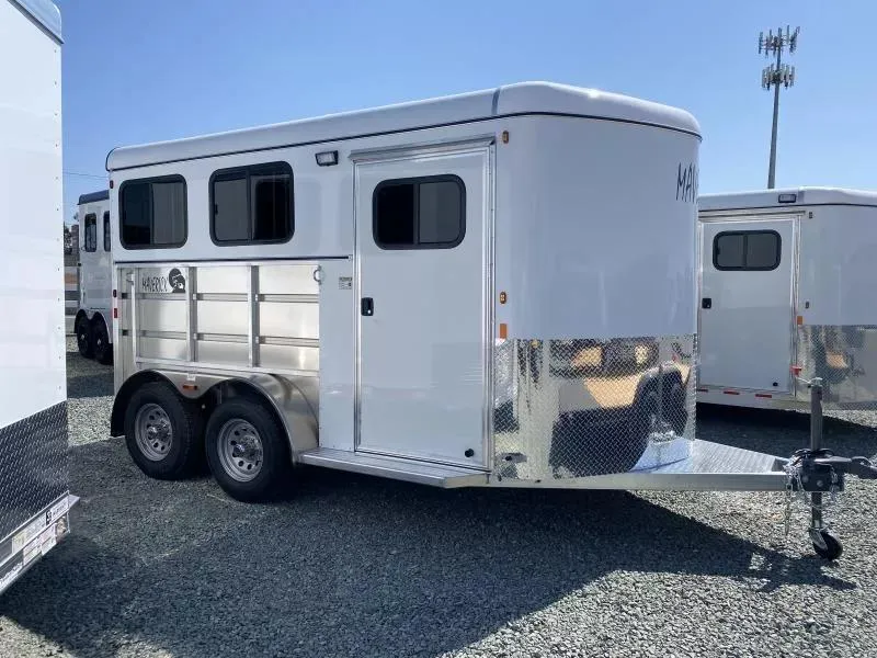 2026 Maverick Trailers 2 Horse Lite Deluxe BP Trailer