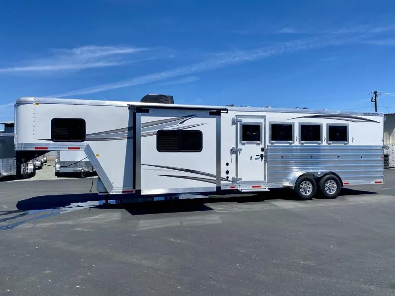 2023 Merhow Trailers 7411 RK-S LQ 4 Horse LQ