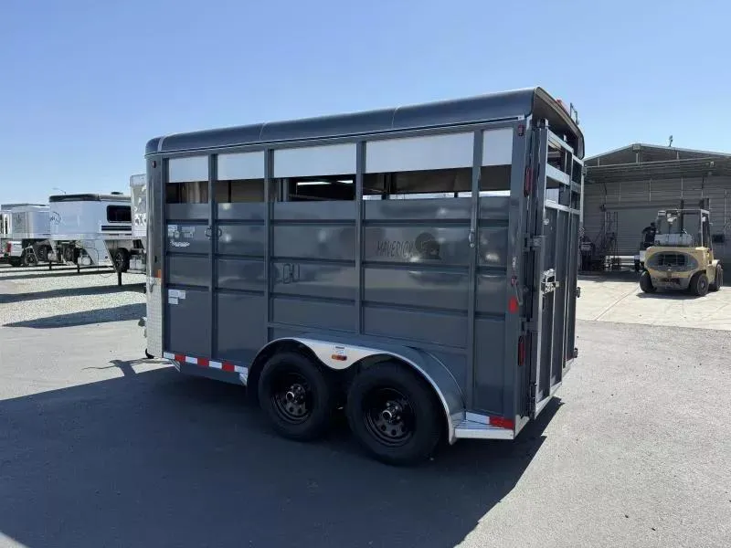 new Stock / Stock Combo Trailers Maverick Trailers  for sale, in Galt, CA Thumbnail 11