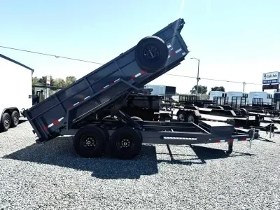 2027 Snake River 7x14 Dump Trailer 14K Contractor