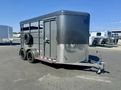 2027 Maverick Trailers 14' BP Stock with Rear Ramp