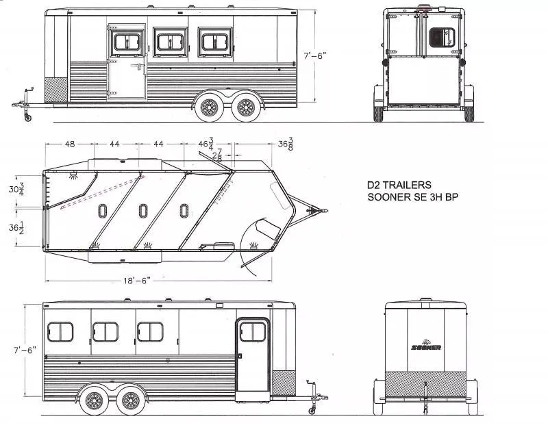 used Horse Trailers Sooner  for sale, in Galt, CA Thumbnail 21