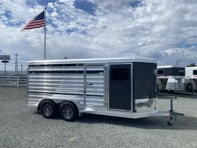 2026 Exiss Trailers Exhibitor Mini 615A Stock Combo with Pens Trailer
