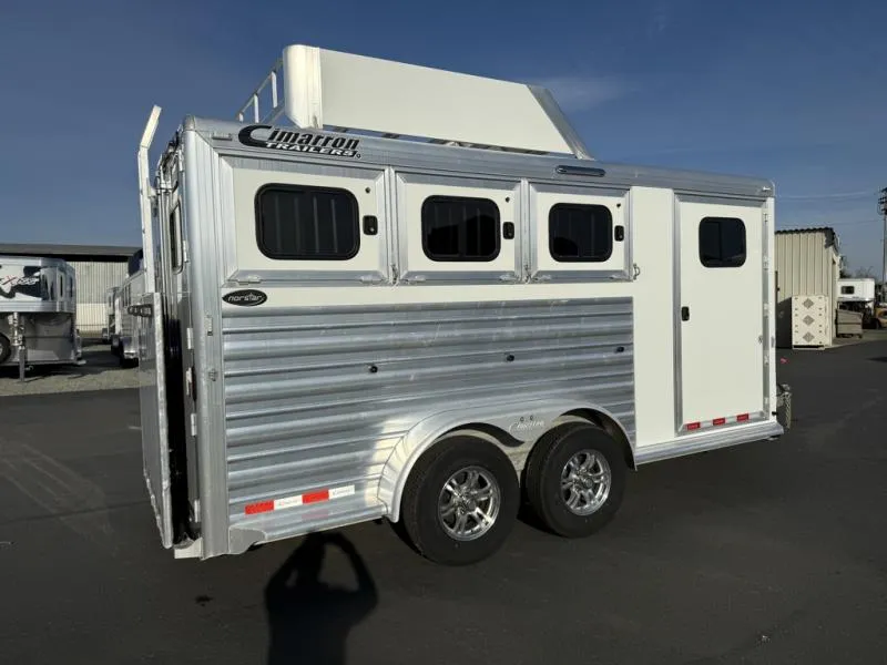 used Horse Trailers Cimarron Trailers  for sale, in Galt, CA Thumbnail 8
