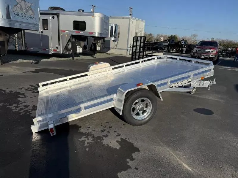 2014 Aluma 7712 H Tilt - 12' Aluma Tilt Deck Utility Trailer