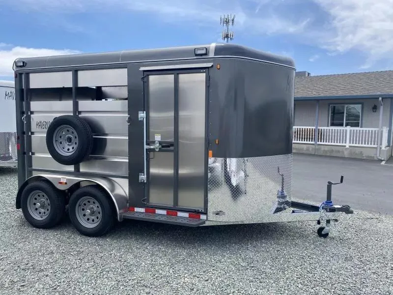 2026 Maverick Trailers 2 Horse 13' BP Combo Trailer