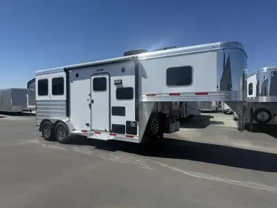 2025 Exiss Trailers 7206 Escape LQ 2 Horse Trailer