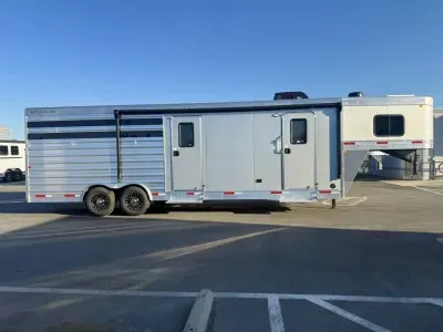 2027 Merhow Trailers 8014 LQ STR, Side Tack, Stock Trailer