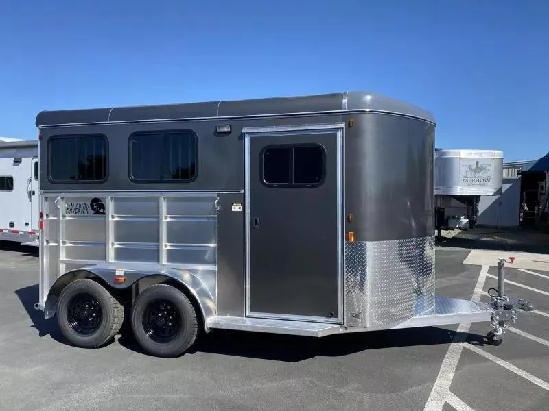 2026 Maverick Trailers 2 Horse Lite Deluxe BP Trailer